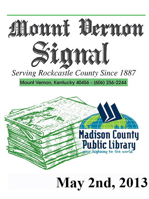Title details for Mount Vernon Signal 05/02/2013 by Perlina M. Anderkin - Available